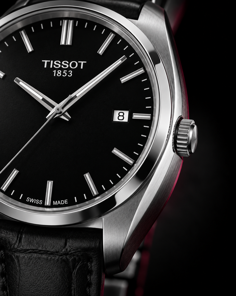 Tissot T150.410.16.051.00 PR 100 Quartz 40 mm Black Dial Watch