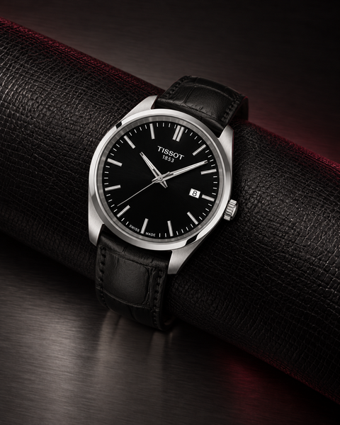 Tissot T150.410.16.051.00 PR 100 Quartz 40 mm Black Dial Watch