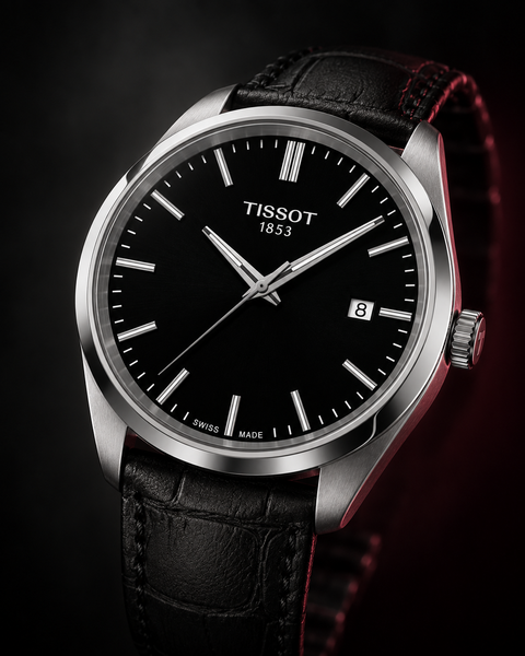 Tissot T150.410.16.051.00 PR 100 Quartz 40 mm Black Dial Watch