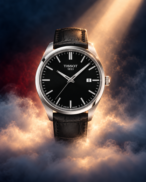 Tissot T150.410.16.051.00 PR 100 Quartz 40 mm Black Dial Watch