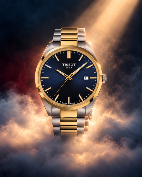 Tissot T150.410.22.041.00 PR 100 Quartz 40 mm Blue Dial Watch